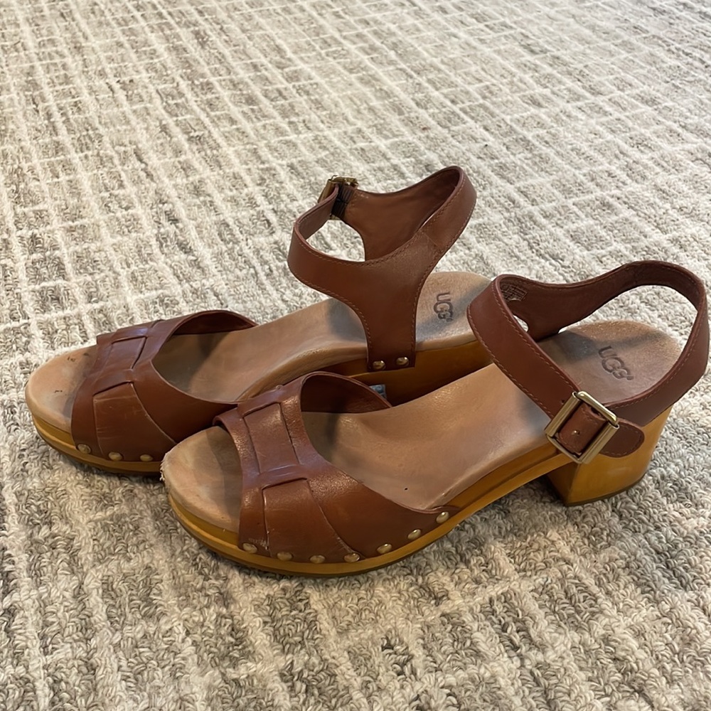 Ugg high heel sandal
